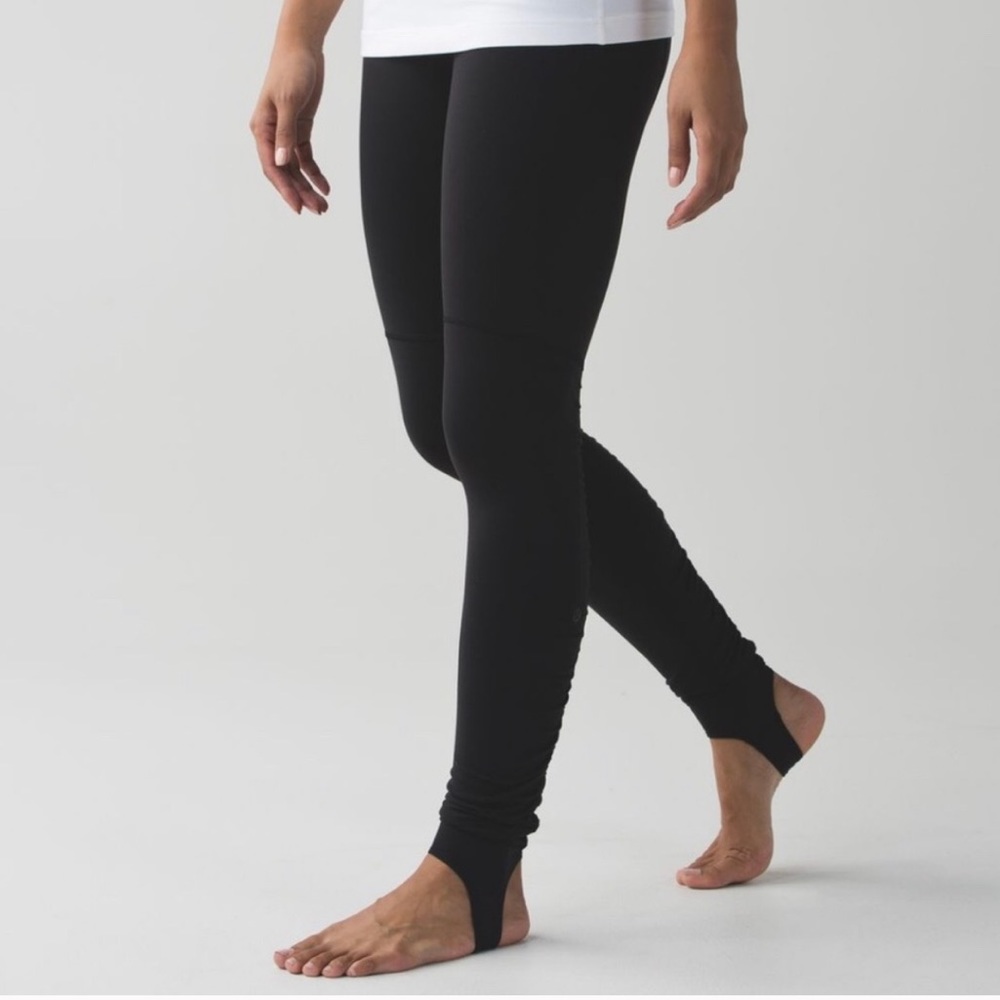Lululemon Wunder Under High Rise Stirrup Leggings